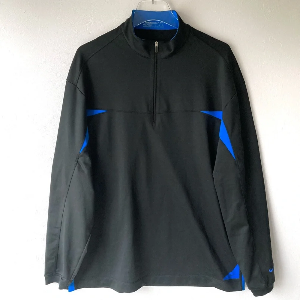 Nike Golf Fit Dry 1/2 Zip Pullover Size L